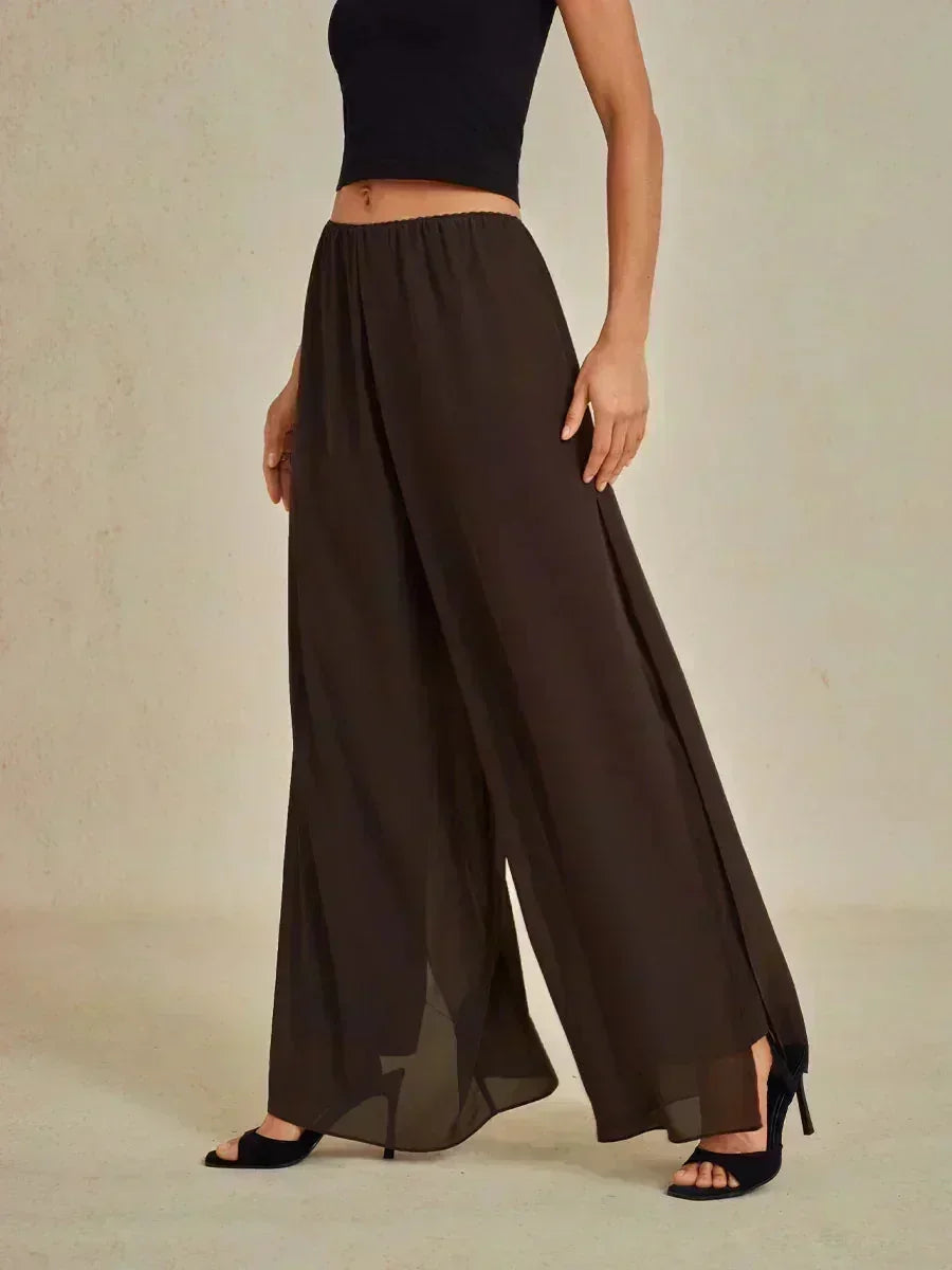 Chiffon, highly elastic lining