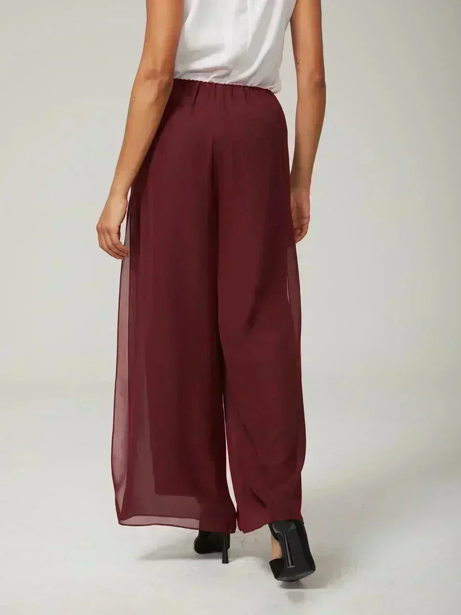Chiffon, highly elastic lining