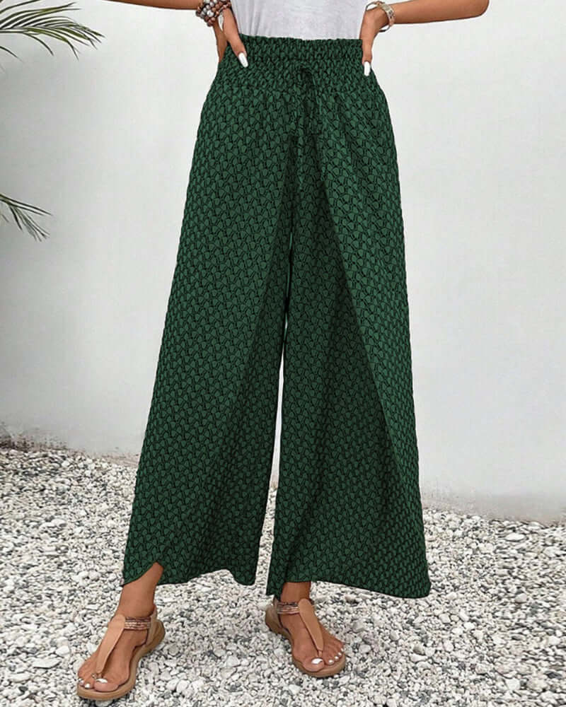 Elastic trousers