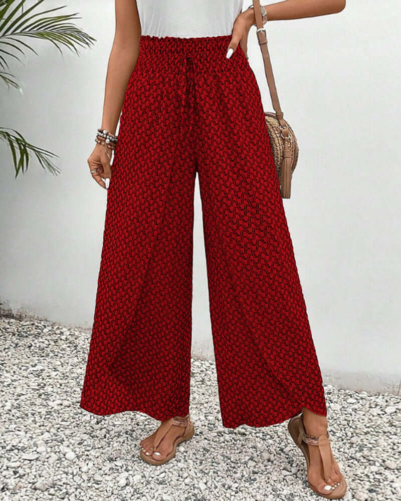 Elastic trousers