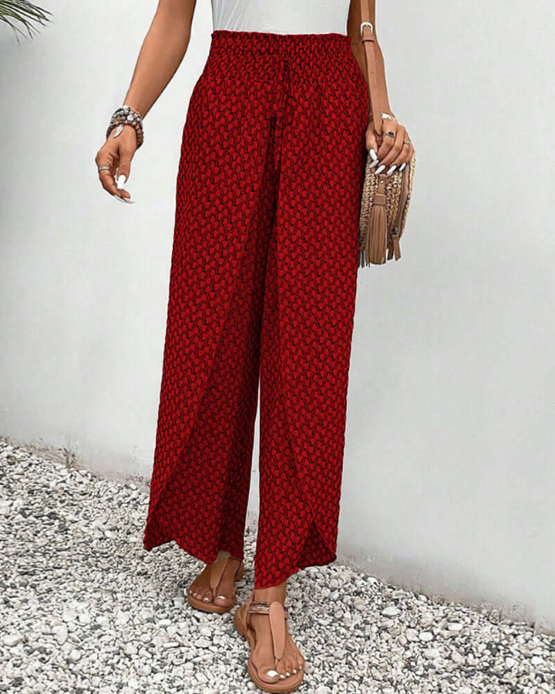 Elastic trousers