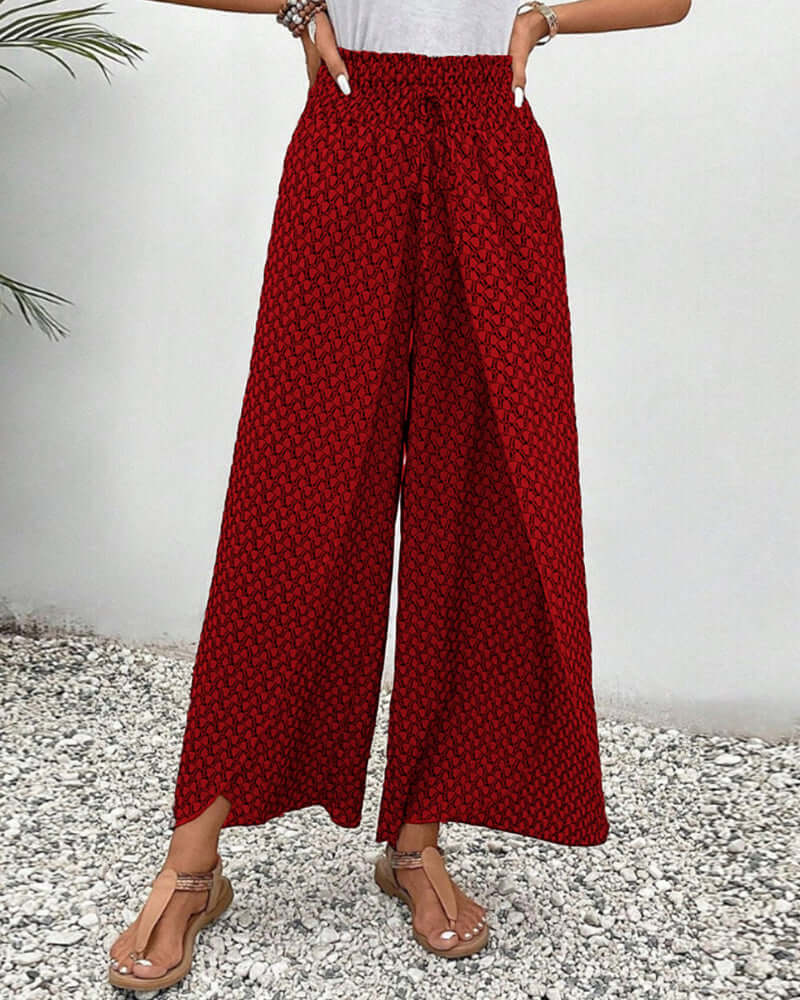 Elastic trousers