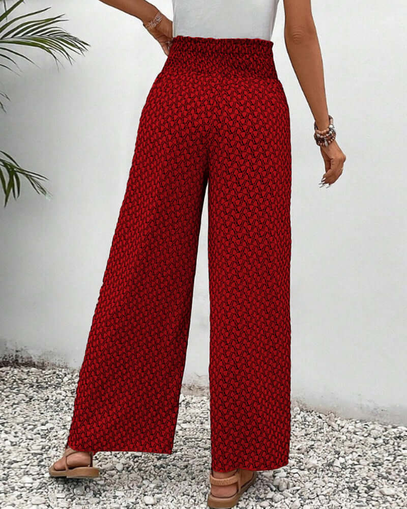 Elastic trousers
