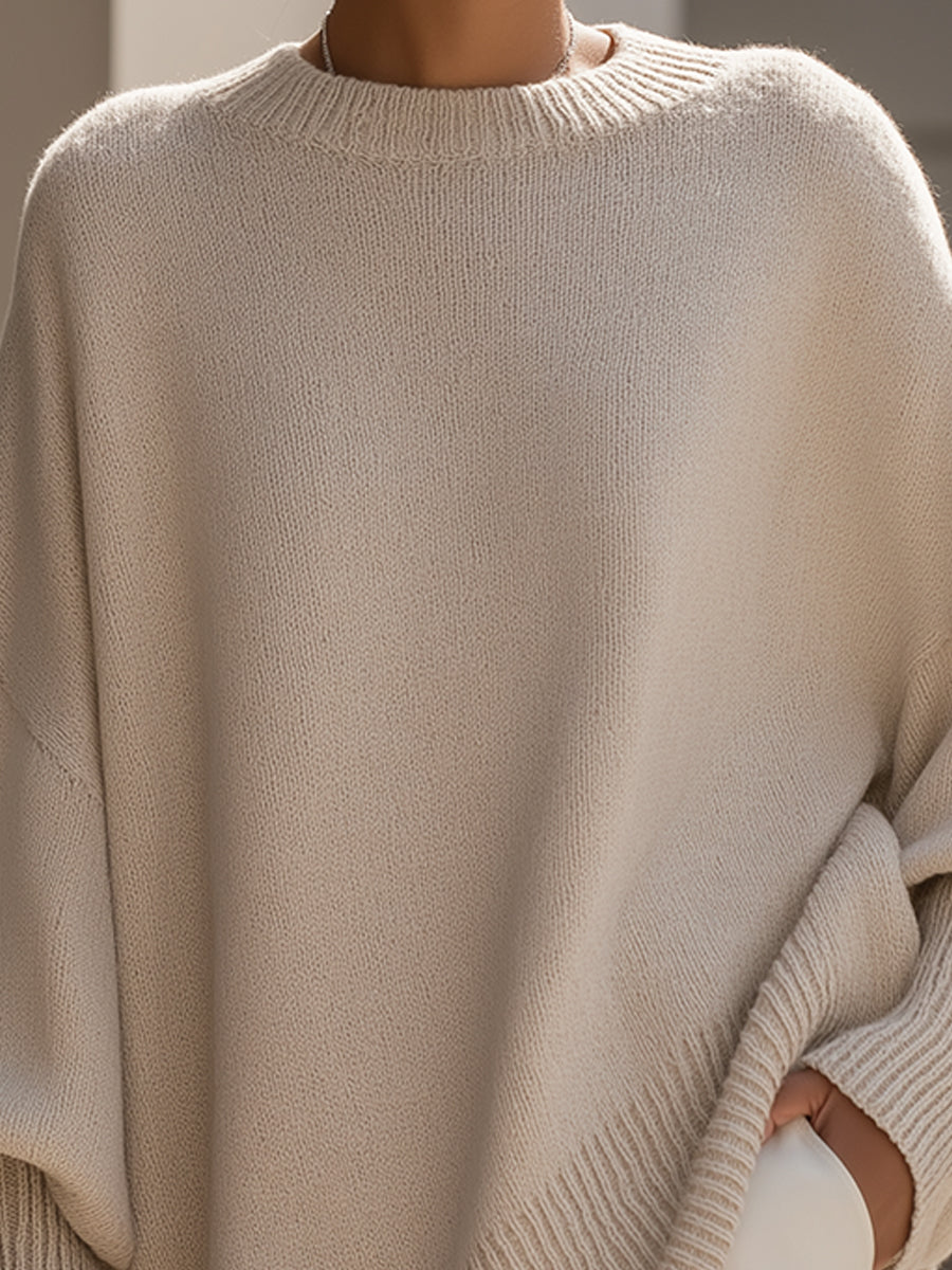 Wanwen | Sophisticated Wool Blend Sweater Sophi