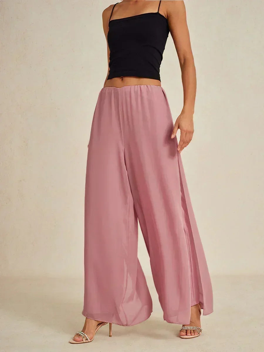 Chiffon, highly elastic lining