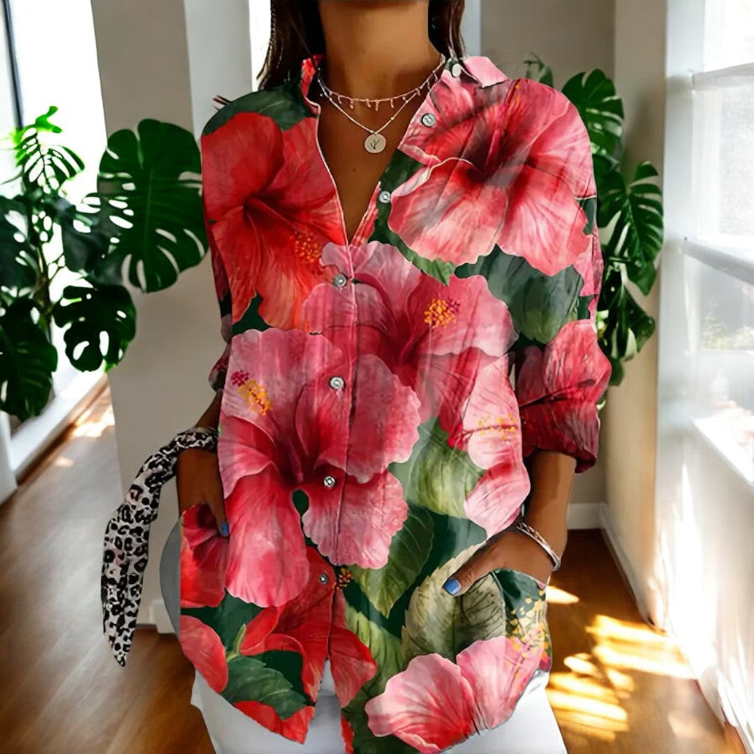 Carla™ Stylish Button-Down Shirt