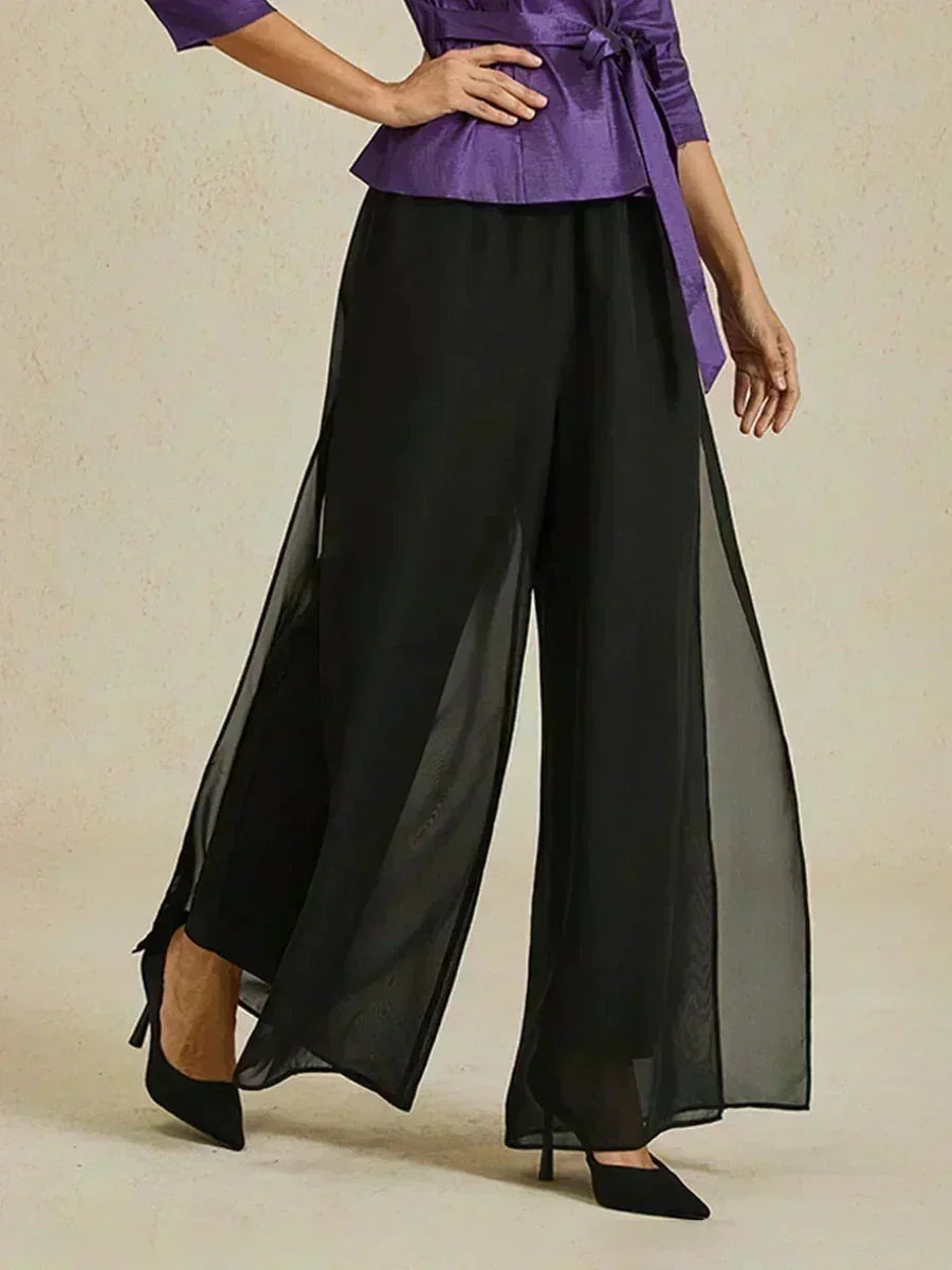 Chiffon, highly elastic lining