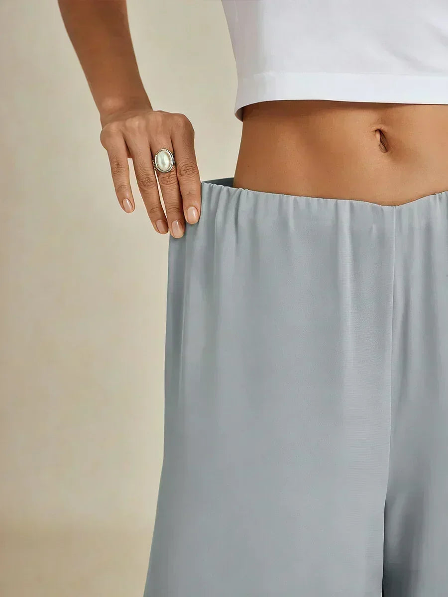 Chiffon, highly elastic lining