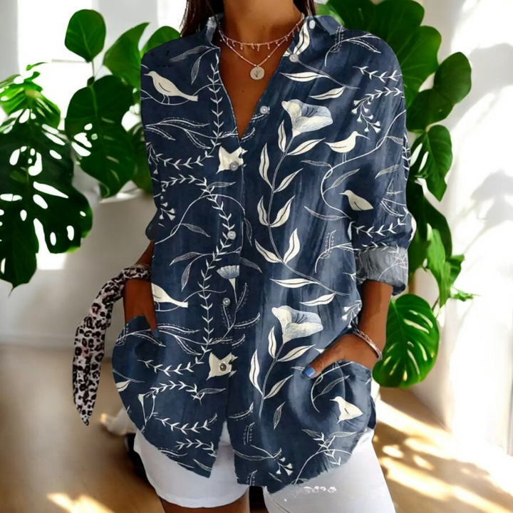 Carla™ Stylish Button-Down Shirt