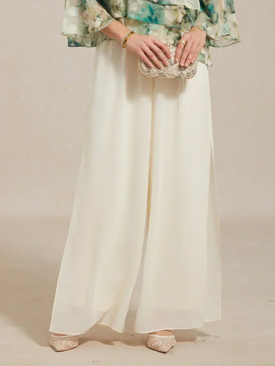 Chiffon, highly elastic lining