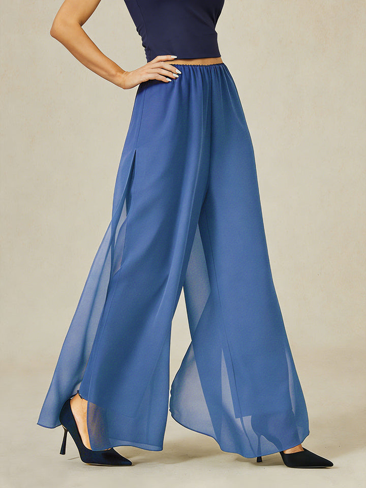 Chiffon, highly elastic lining