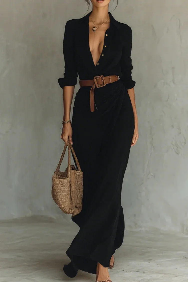 Shirt Maxi Dress
