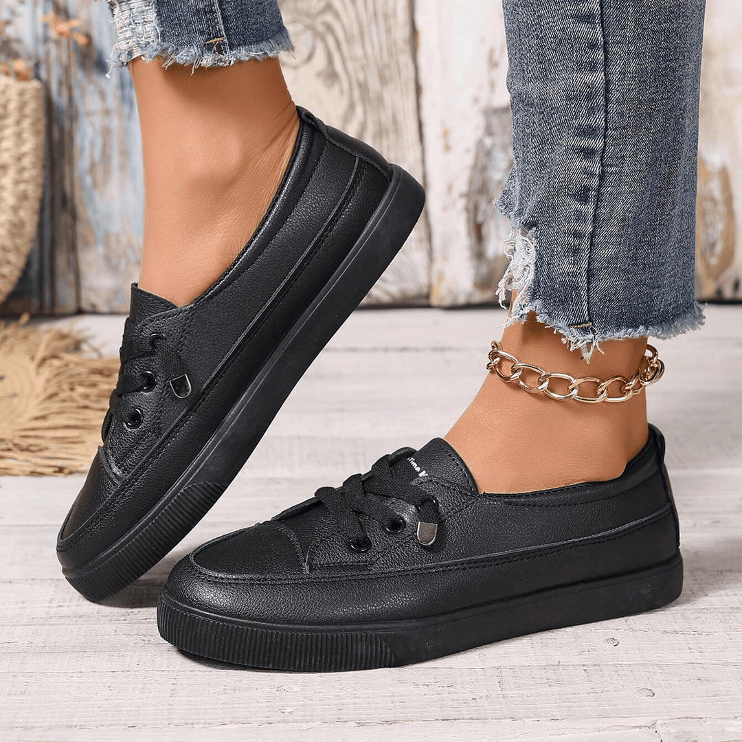 Nora | Lace-Up Orthopedic Flats