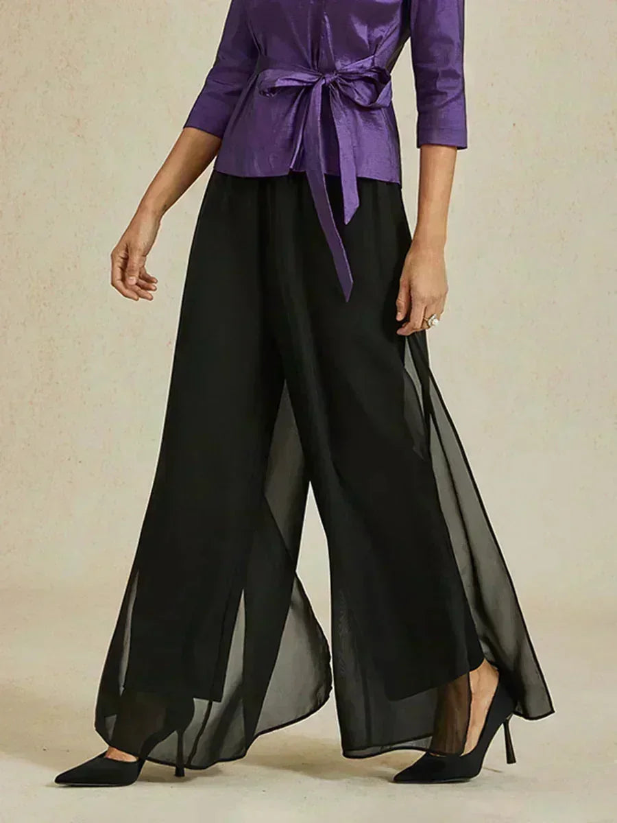 Chiffon, highly elastic lining
