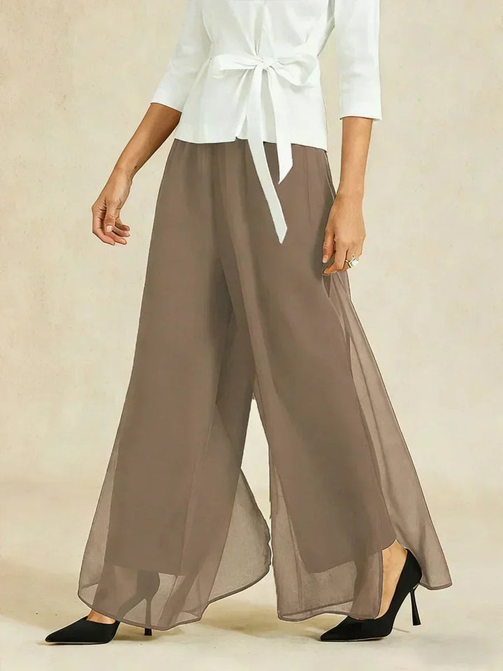 Chiffon, highly elastic lining