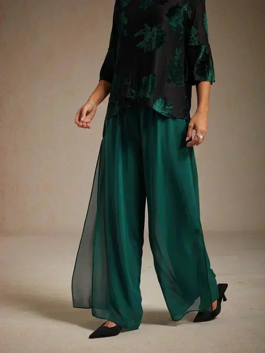 Chiffon, highly elastic lining