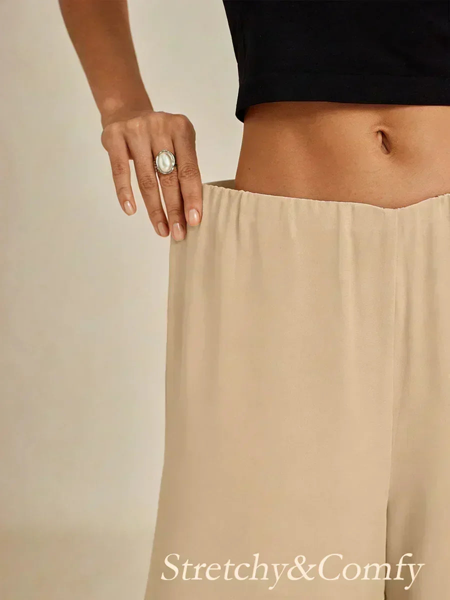 Chiffon, highly elastic lining