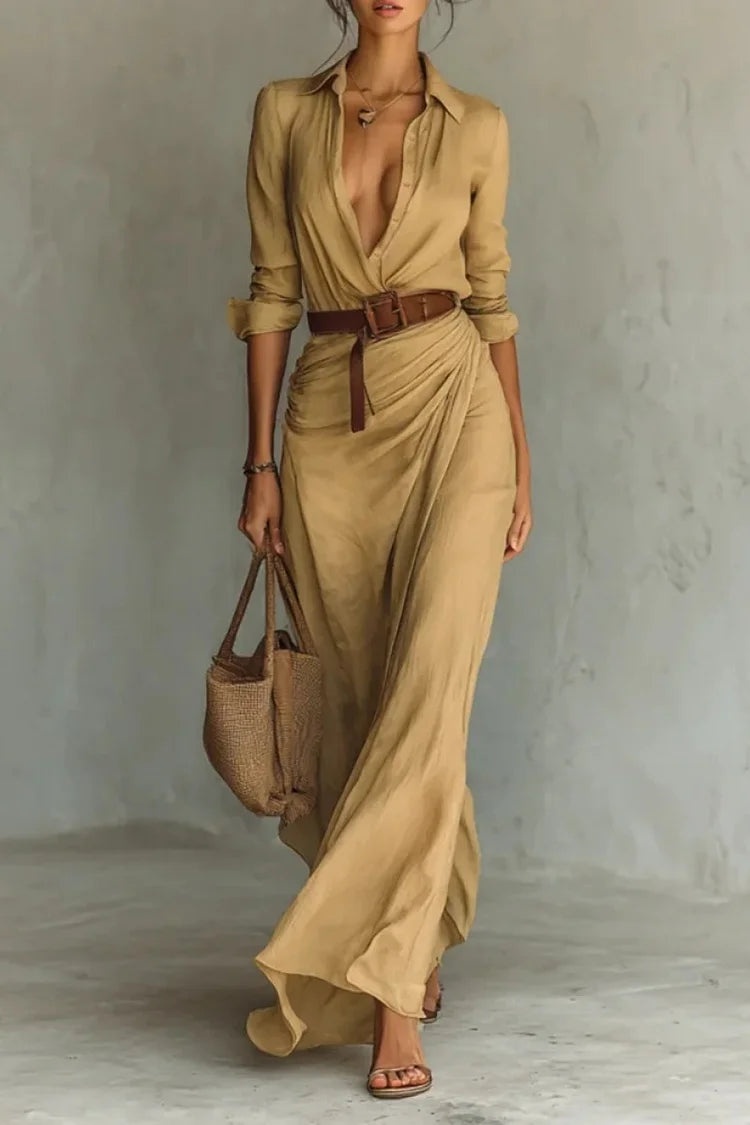 Shirt Maxi Dress