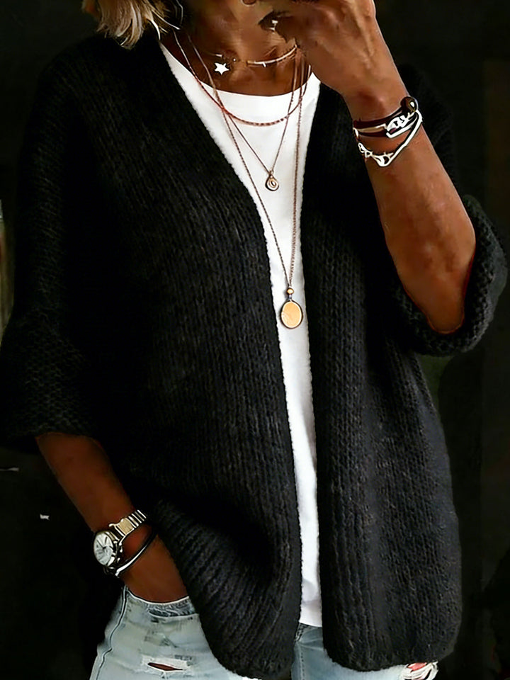 Casual vest met lange mouwen