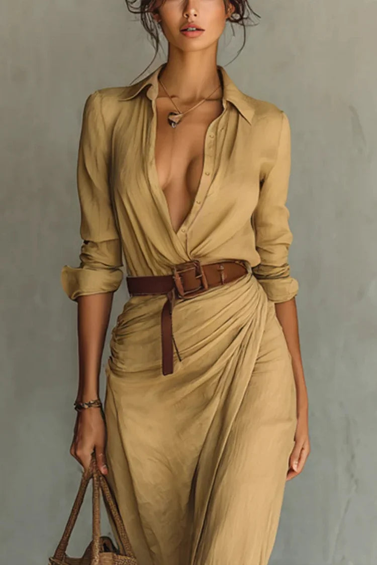 Shirt Maxi Dress