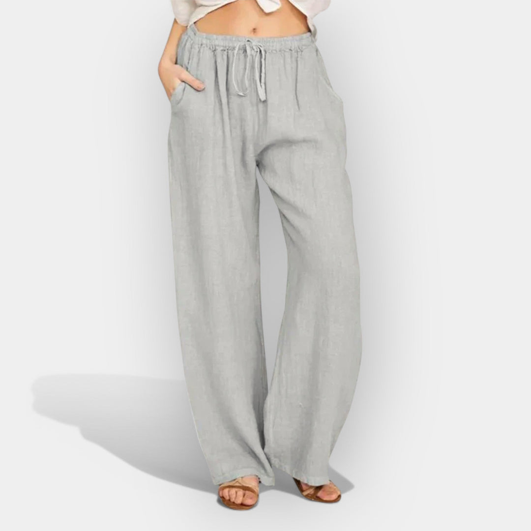 Breezy Summer Linen Trousers