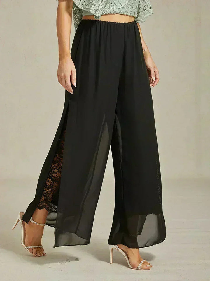 Chiffon, highly elastic lining