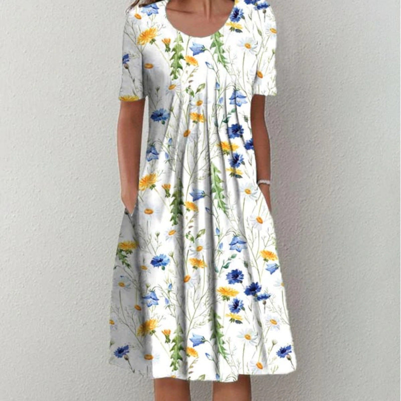 Ella | Floral Elegance Maxi Dress