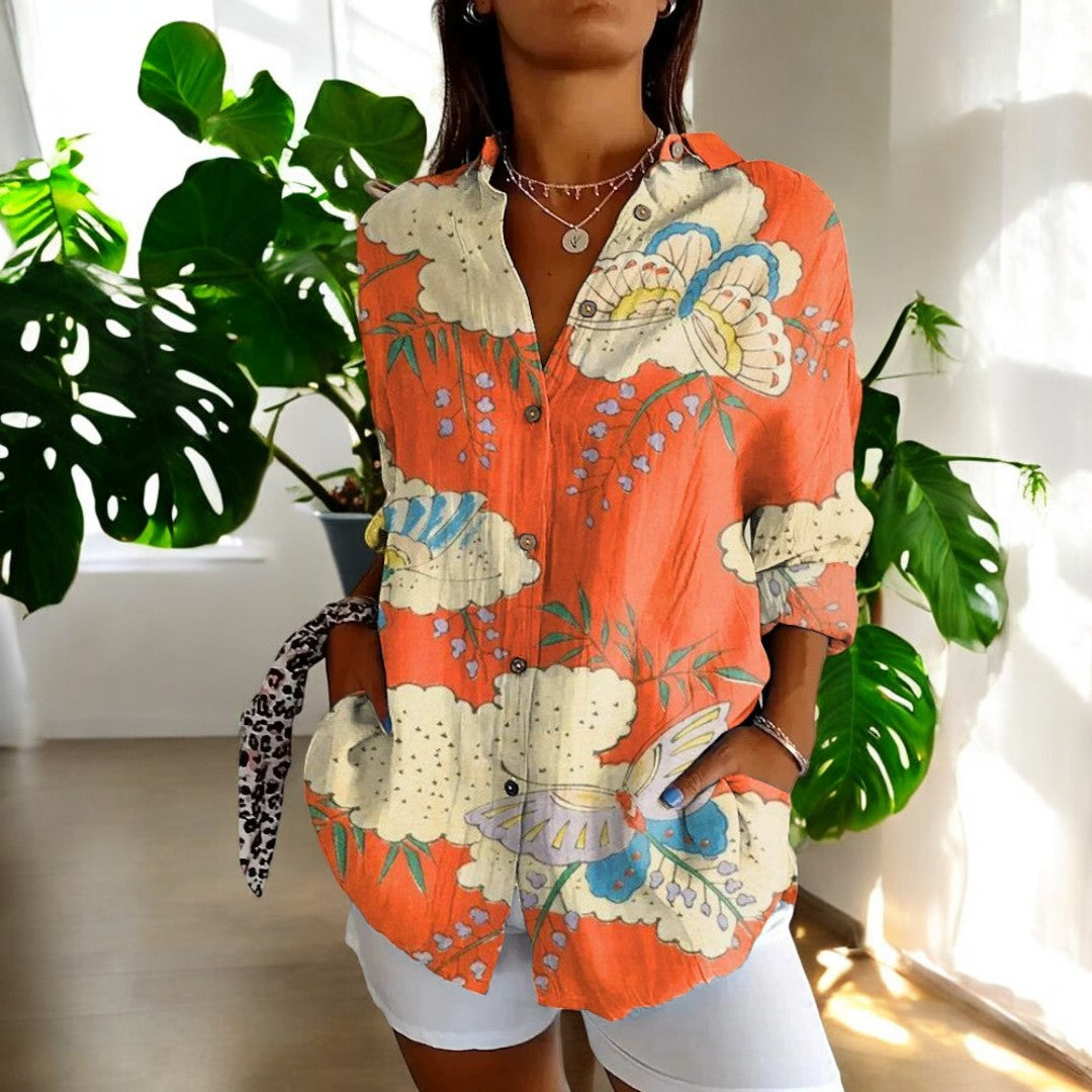 Carla™ Stylish Button-Down Shirt