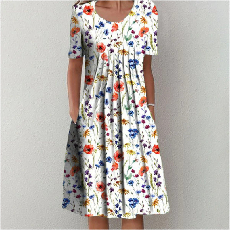 Ella | Floral Elegance Maxi Dress