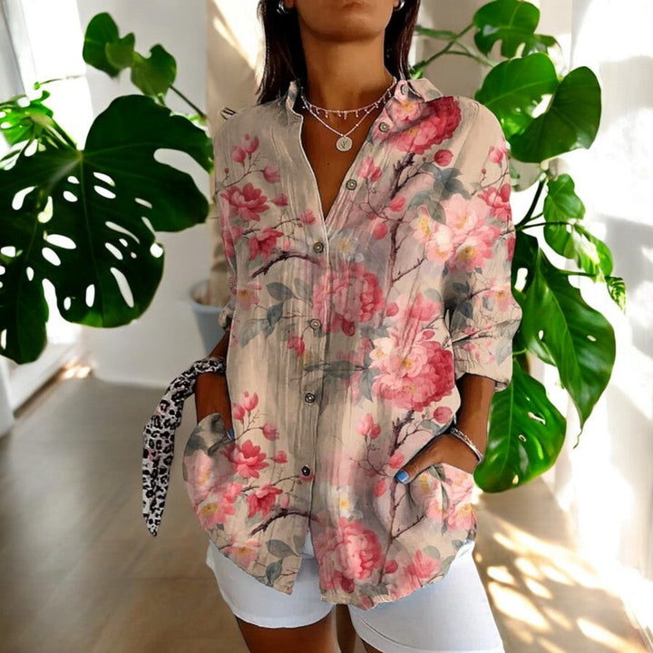Carla™ Stylish Button-Down Shirt