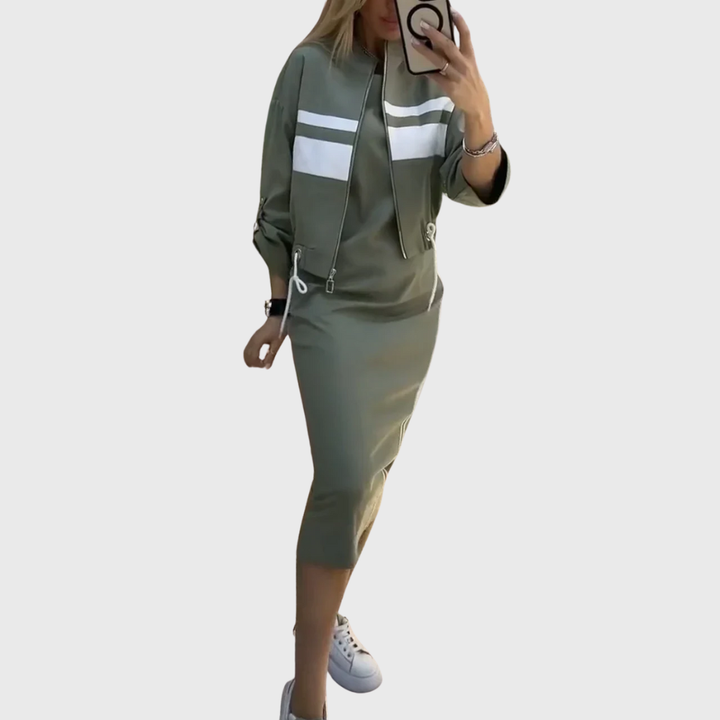Amber - Elegant Casual Two-Piece Set