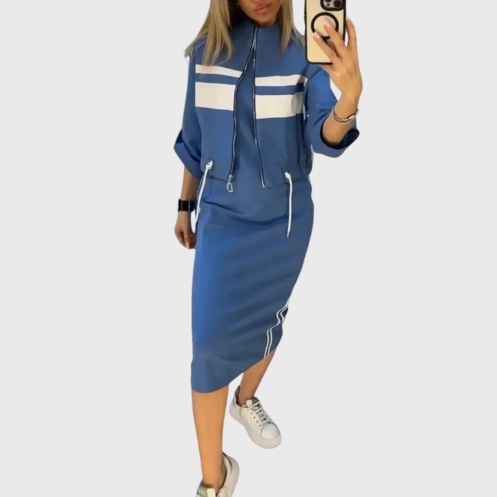 Amber - Elegant Casual Two-Piece Set