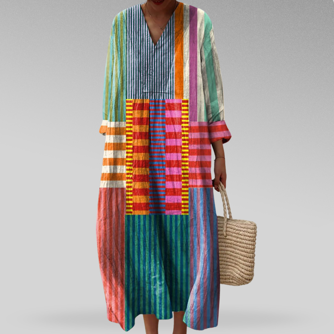 Elissa™ Elegant Geometric Dress