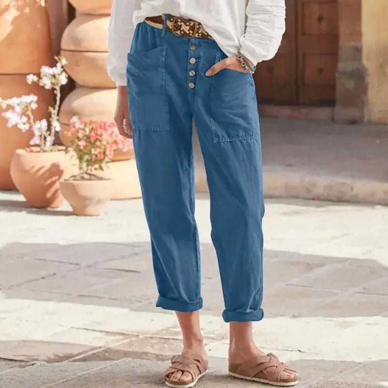Relaxed fit pants
