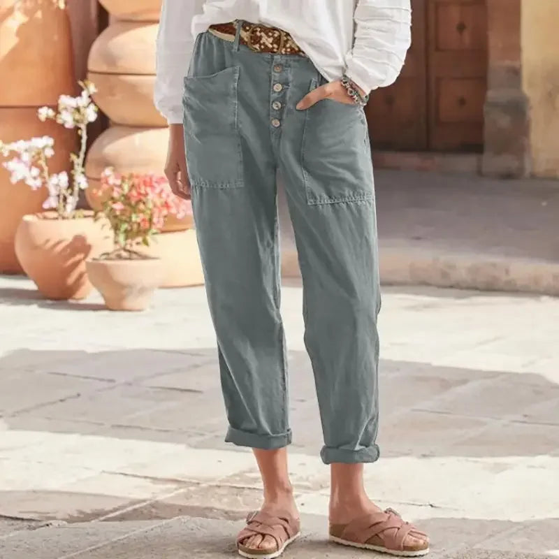 Relaxed fit pants