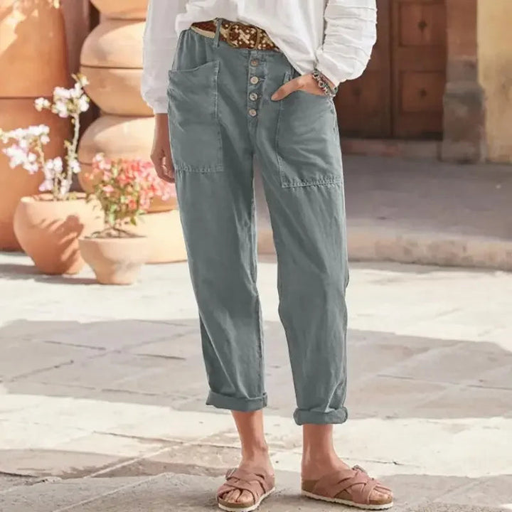 Relaxed fit pants