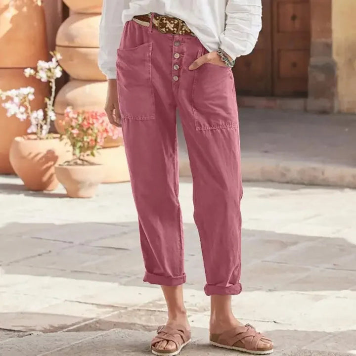 Relaxed fit pants
