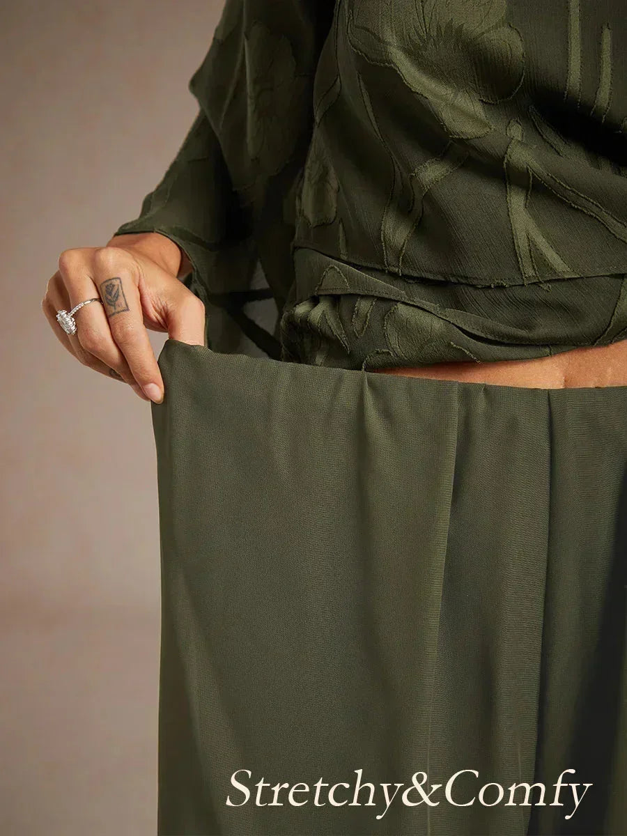 Chiffon, highly elastic lining