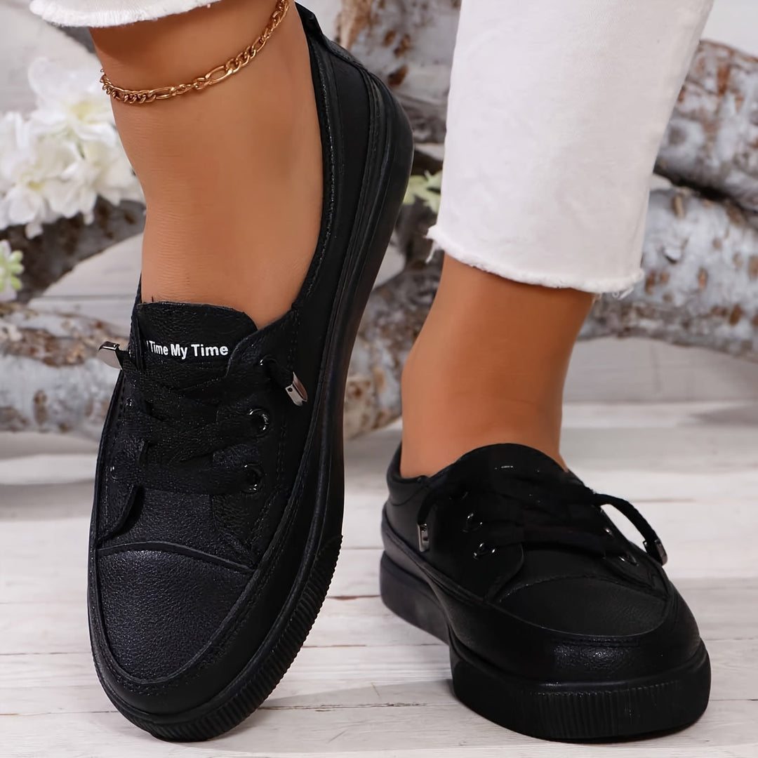 Nora | Lace-Up Orthopedic Flats