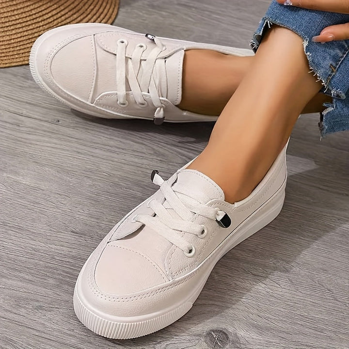 Nora | Lace-Up Orthopedic Flats