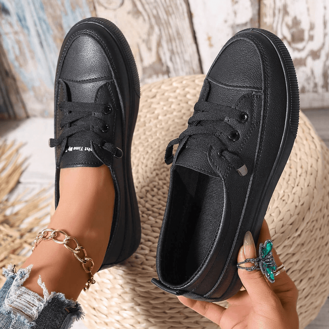 Nora | Lace-Up Orthopedic Flats
