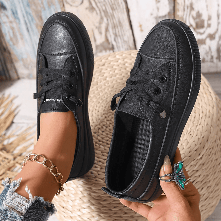 Nora | Lace-Up Orthopedic Flats