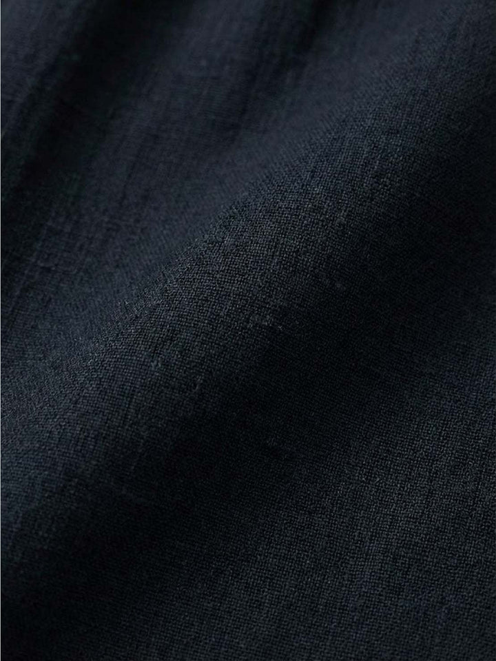 Capped-sleeve, Voluminous Pleated Midi Dress