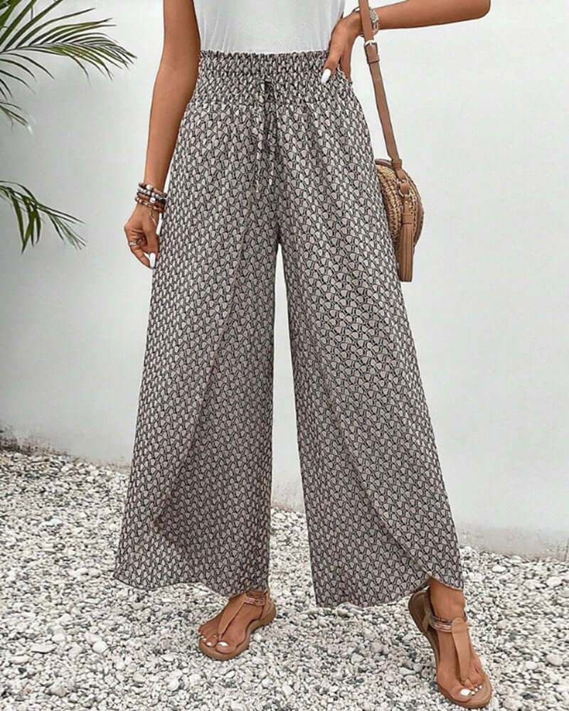 Elastic trousers
