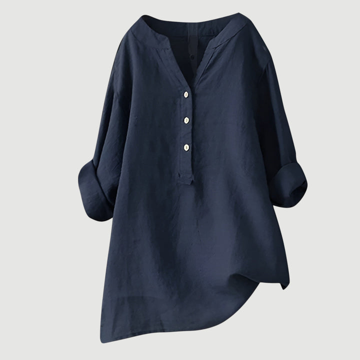 Samantha - casual linen blouse