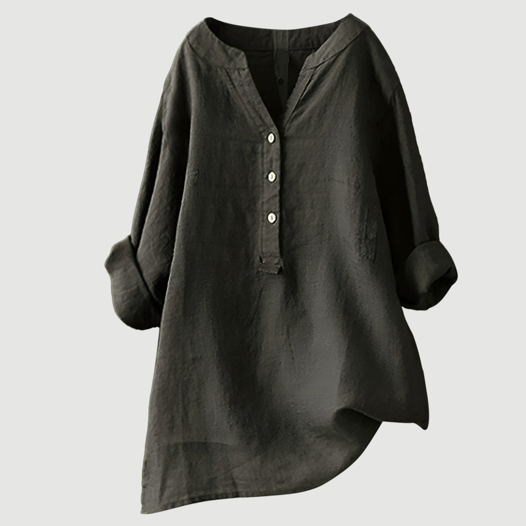Samantha - casual linen blouse