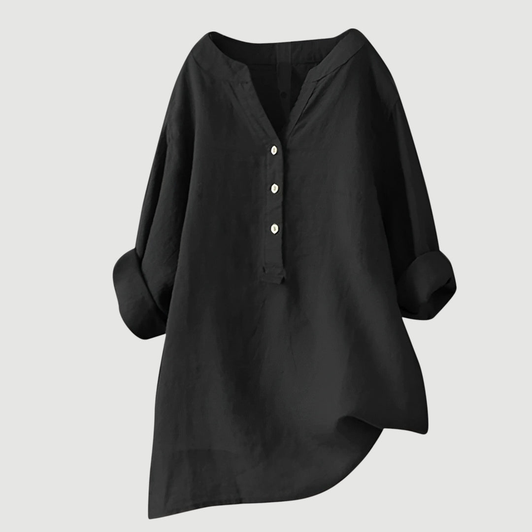 Samantha - casual linen blouse