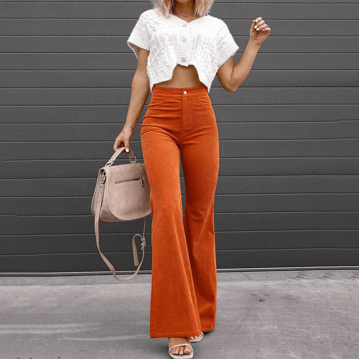 Corduroy trousers
