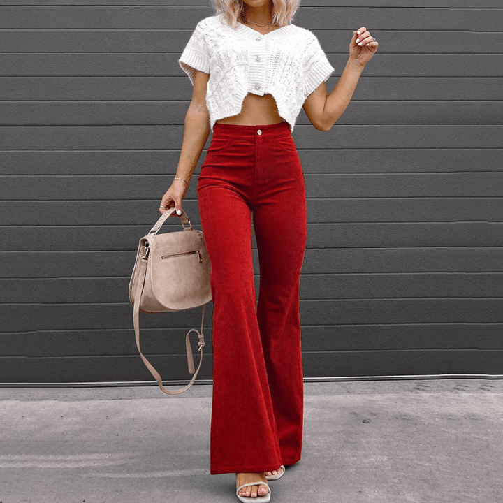 Corduroy trousers