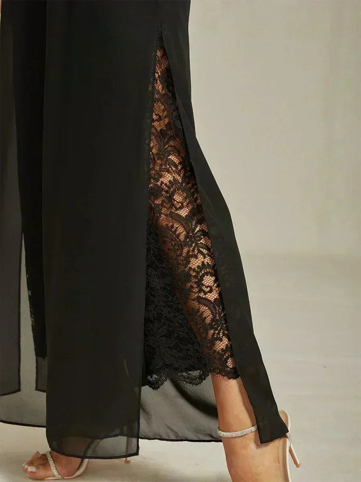 Chiffon, highly elastic lining